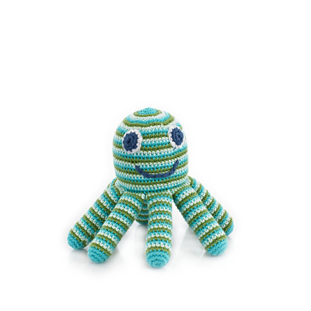 Crochet Octopus Rattle
