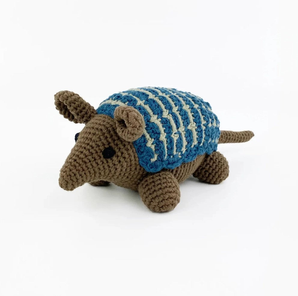 Crochet Armadillo Stuffed Animal