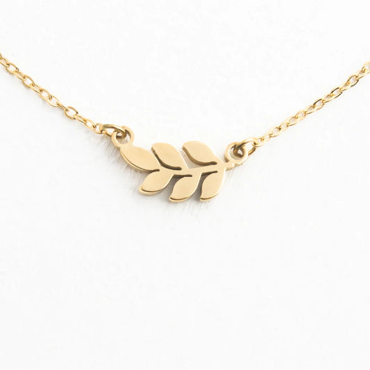 Rowen Leaf Necklace