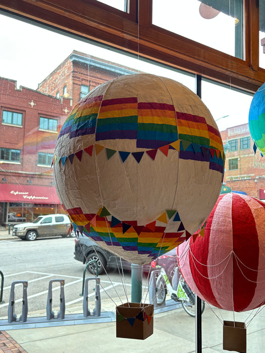 Plaster of Paris Hot Air Balloons