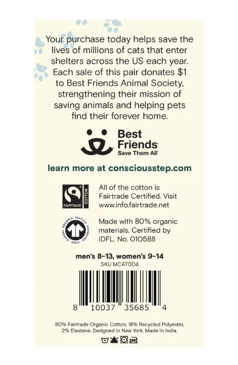 Socks that Save Cats