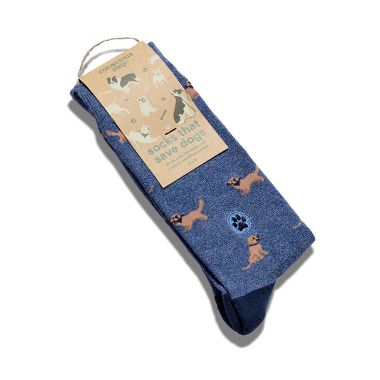 Socks that Save Dogs - Golden