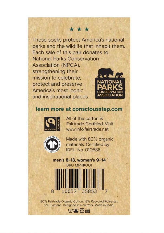 Socks that Protect National Parks