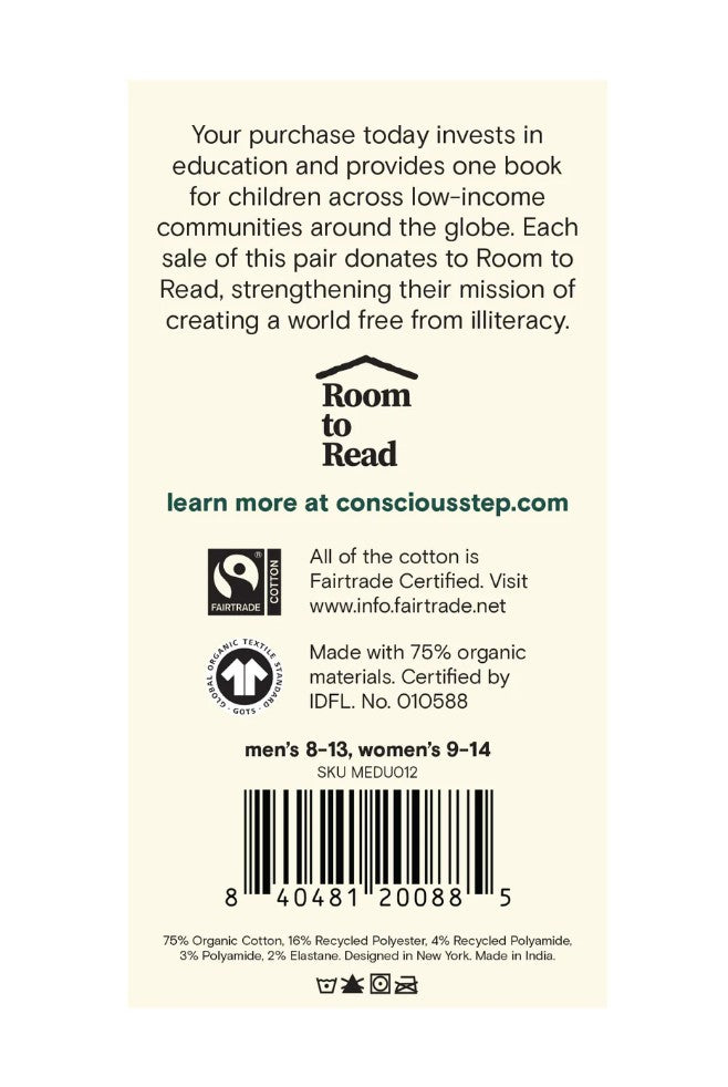 Socks that Give Books