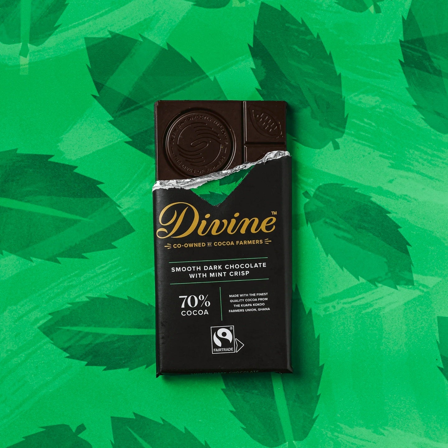 Dark Chocolate Mint Bar