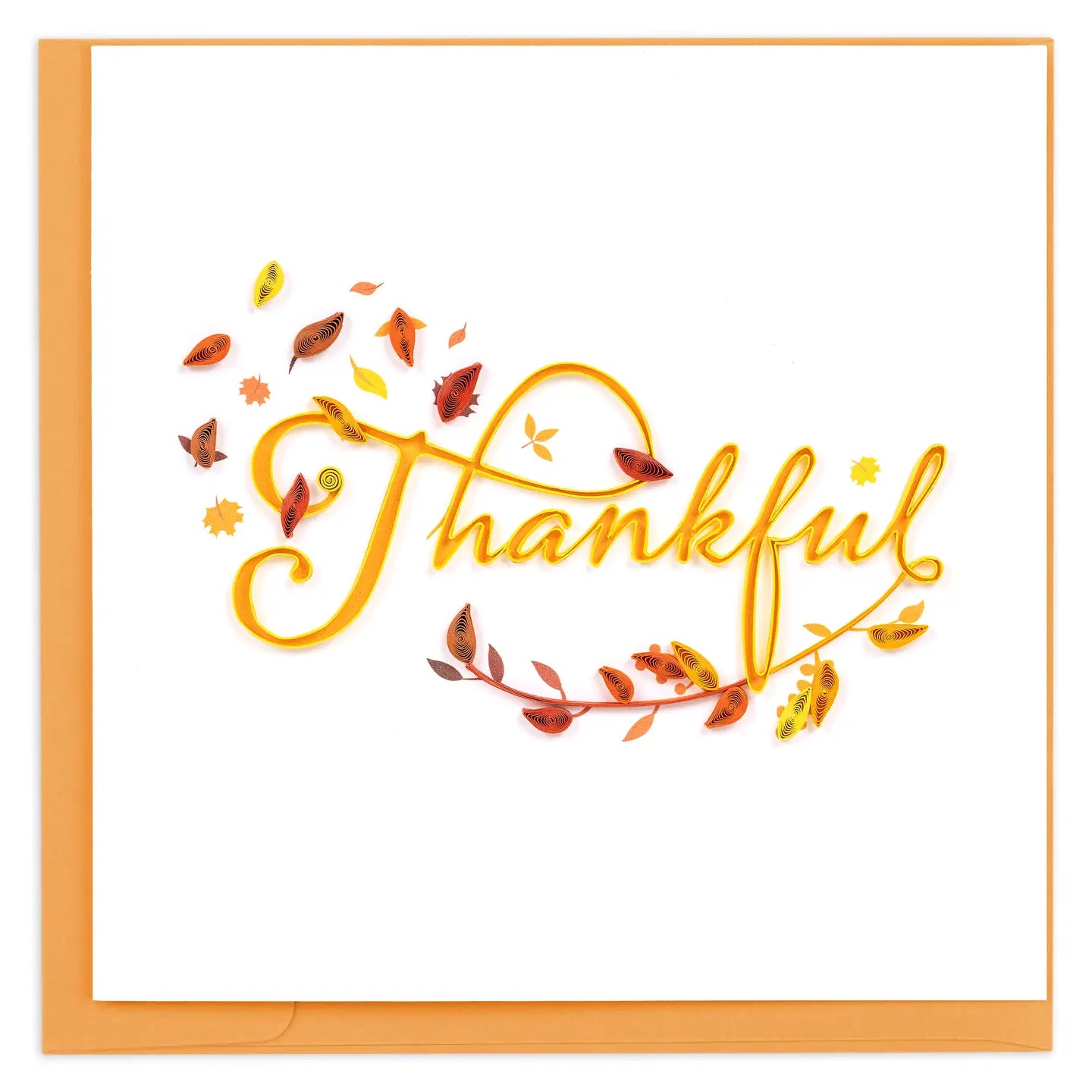 Quilled Thankful Card