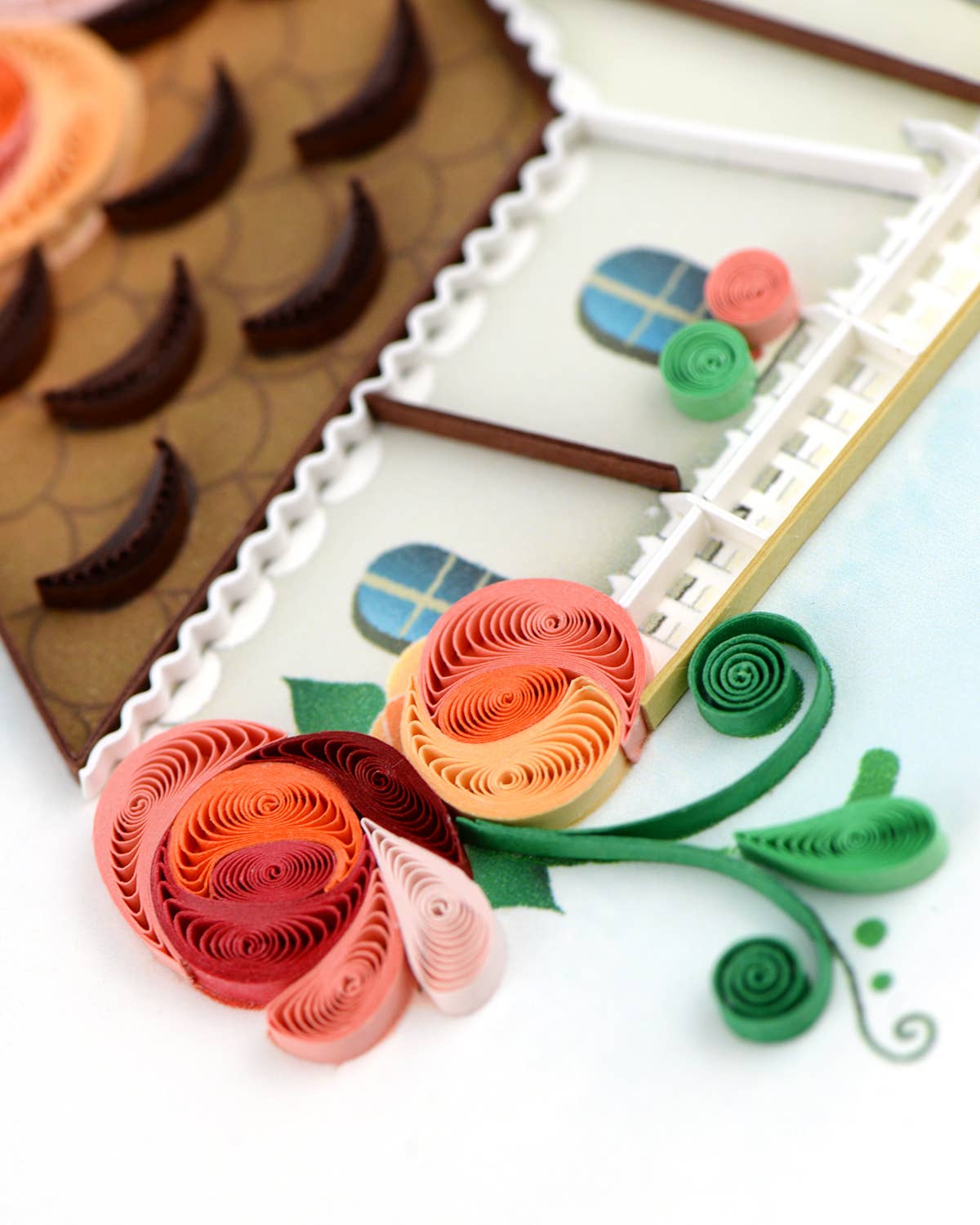 Quilled Everyday Birdhouse Card