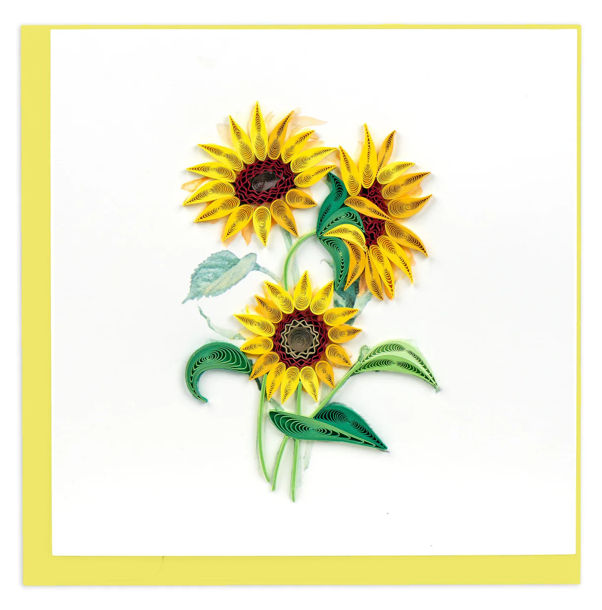 Quilled Wild Sunflowers Card