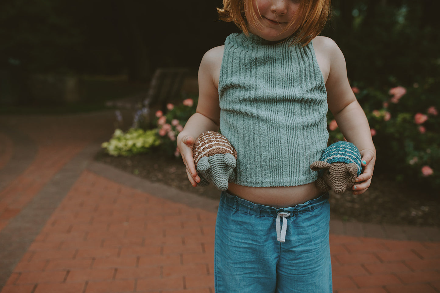 Crochet Armadillo Stuffed Animal