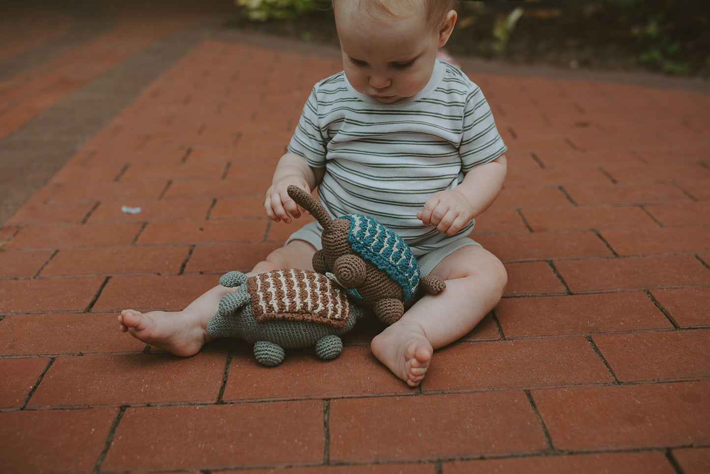Crochet Armadillo Stuffed Animal