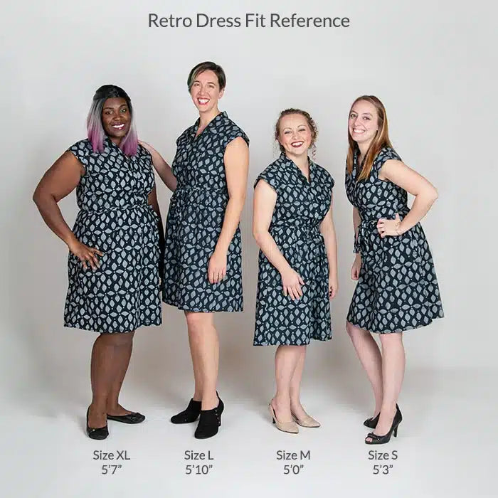 Blossom Sea Glass Retro Dress