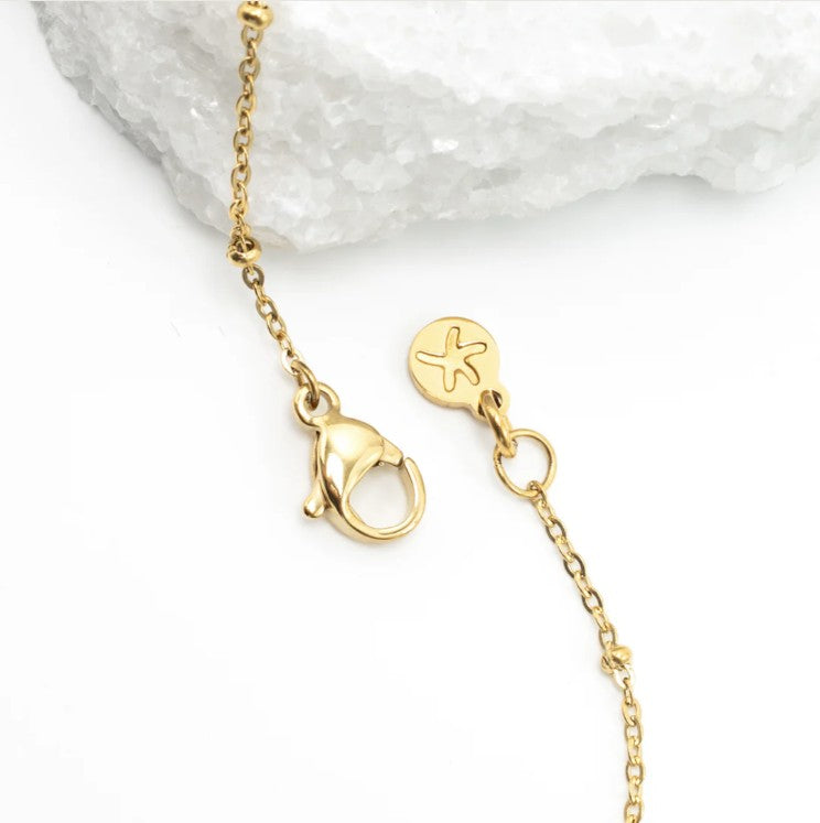 Faith Reversible Cross Bar Necklace