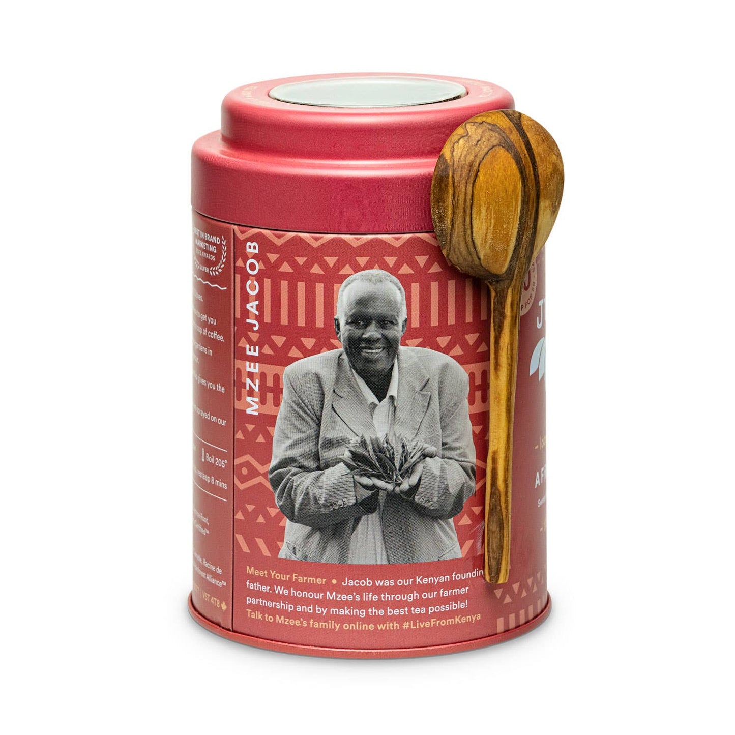 African Chai Tea Tin & Spoon