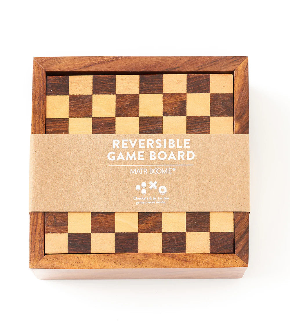 Checkers and Tic Tac Toe Game Set