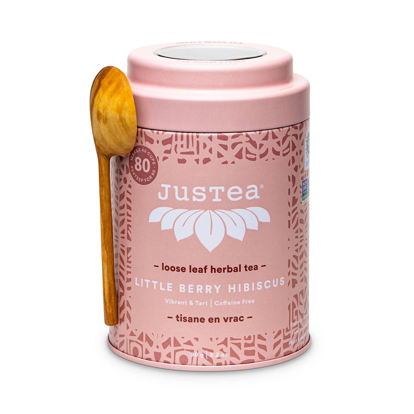 Little Berry Hibiscus Tea Tin & Spoon
