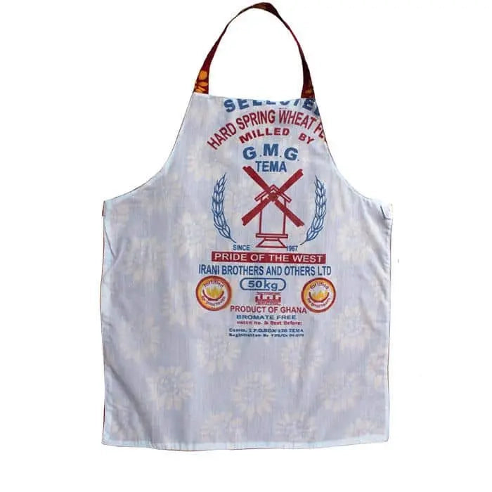 Reversible Batik Apron