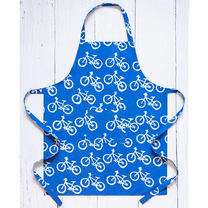 Reversible Batik Apron