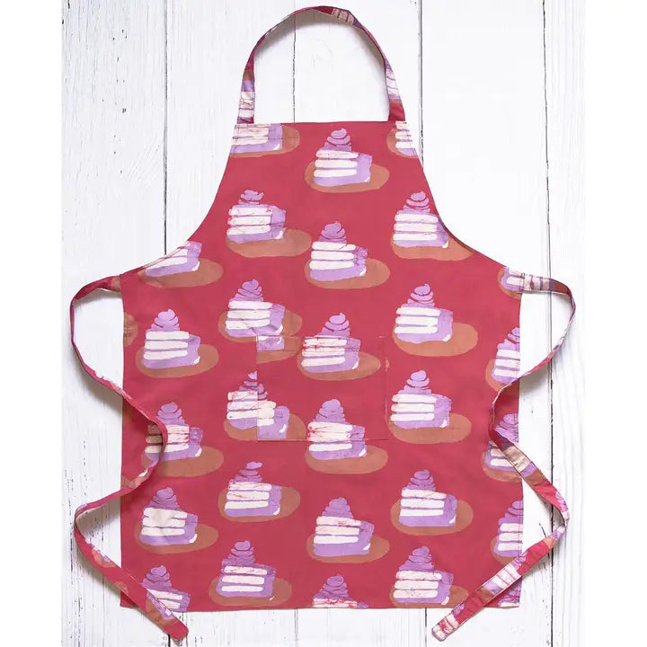 Reversible Batik Apron