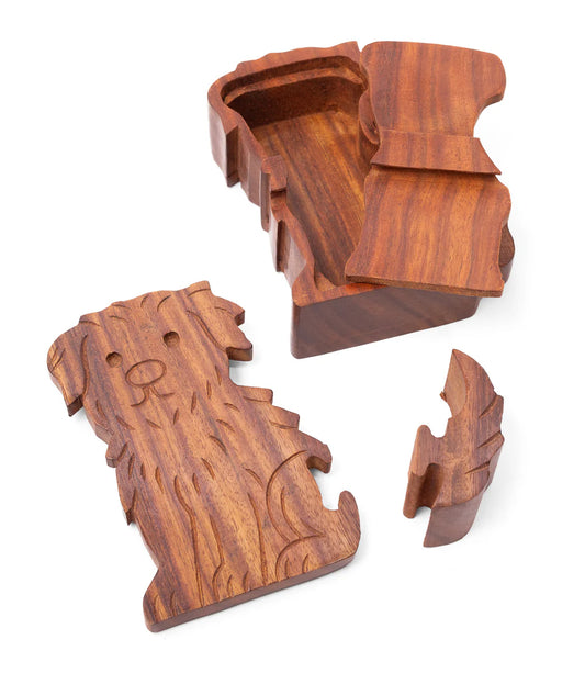 Dog Puzzle Box