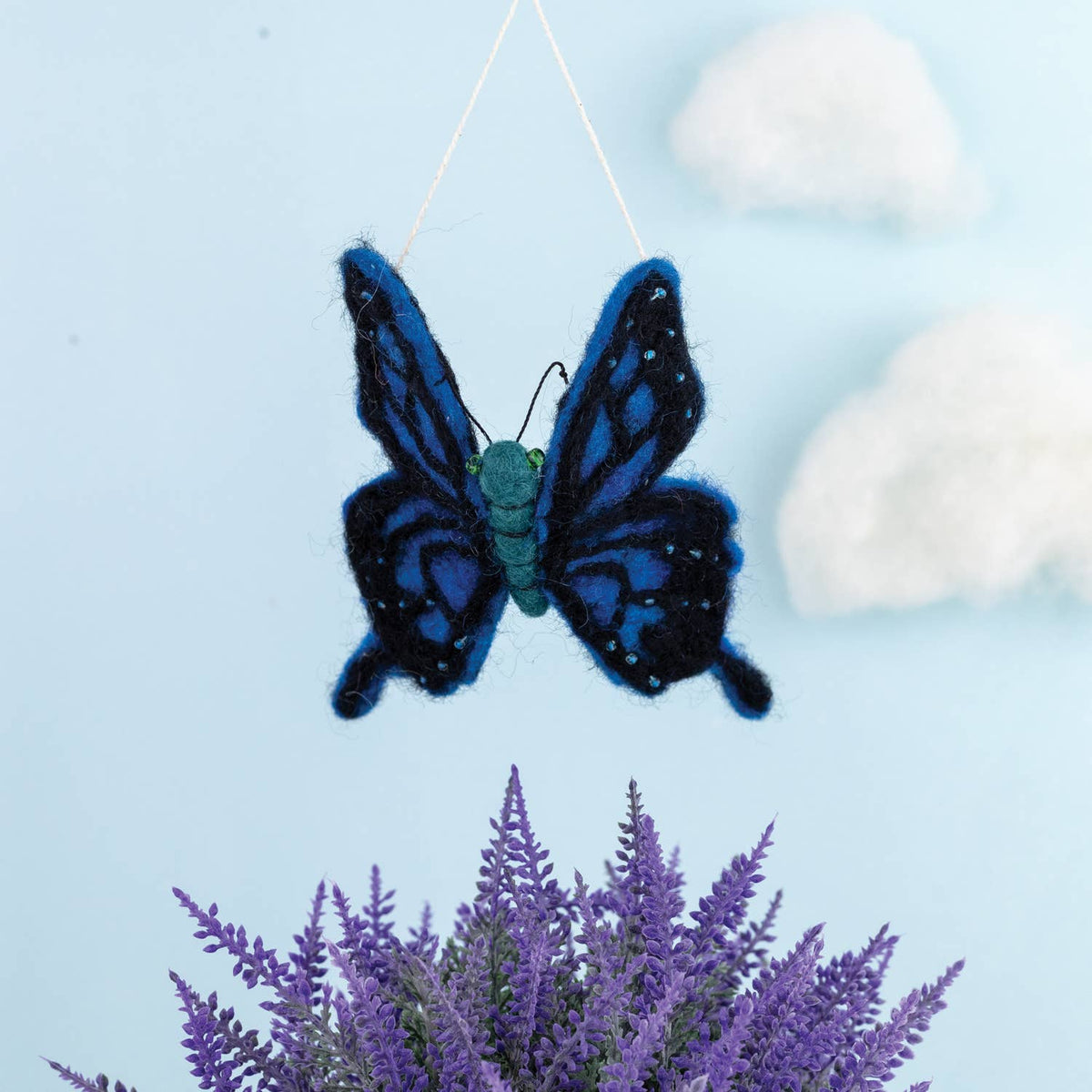 Blue Swallowtail Ornament