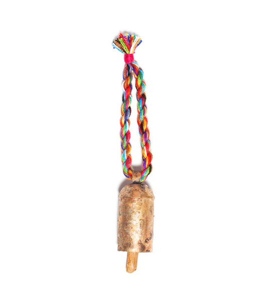 Rainbow Twist Bell Ornament