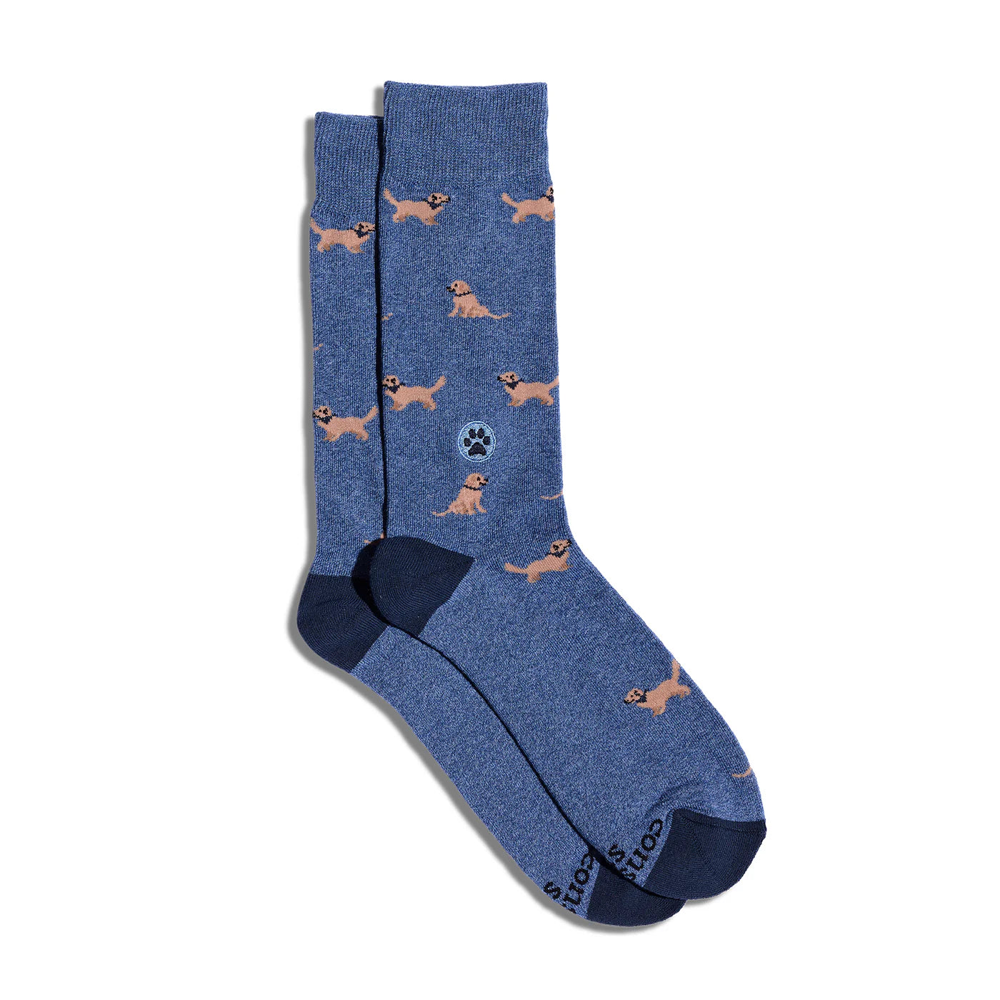 Socks that Save Dogs - Golden