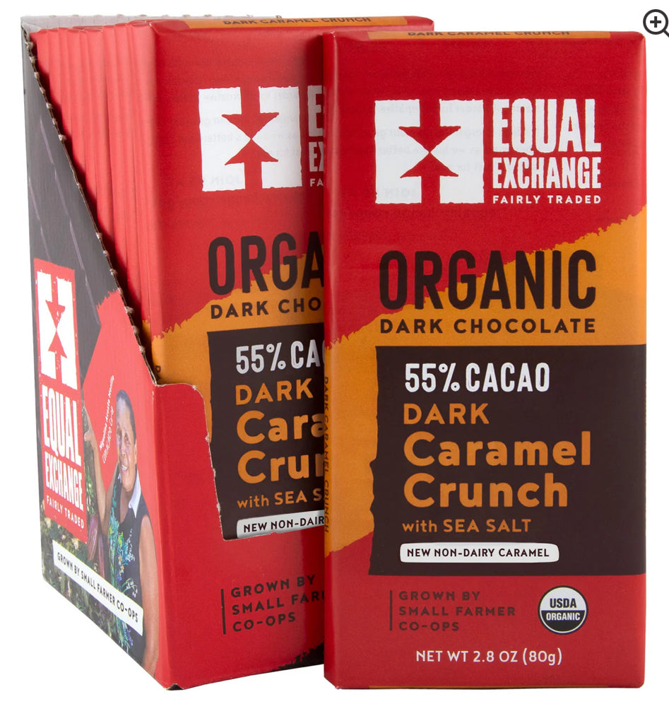 Dark Chocolate Caramel Crunch (55%)