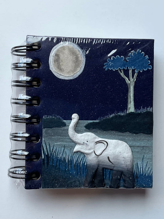 Midnight Elephant Small Ellie Pooh Journal