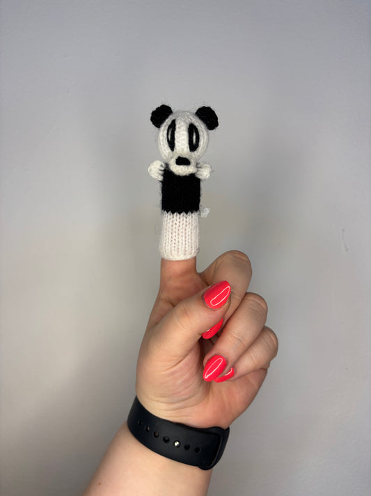 Panda Finger Puppet