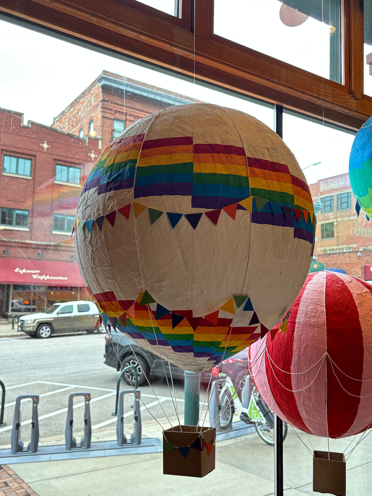 Plaster of Paris Hot Air Balloons