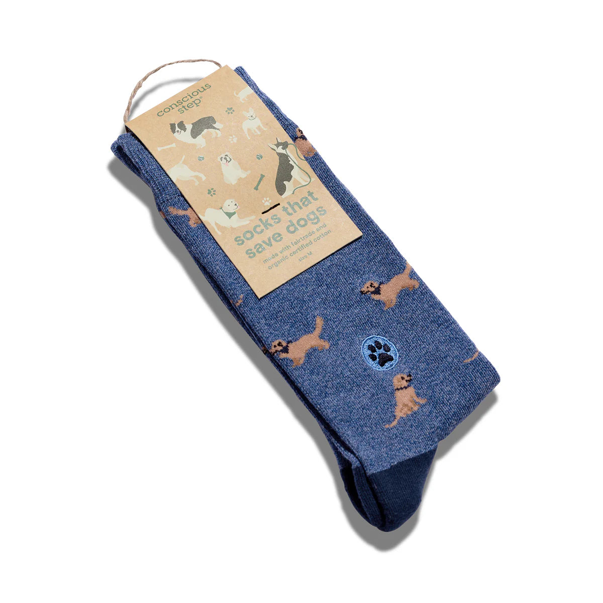 Socks that Save Dogs - Golden