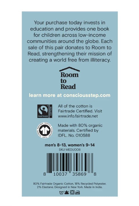 Socks that Give Books