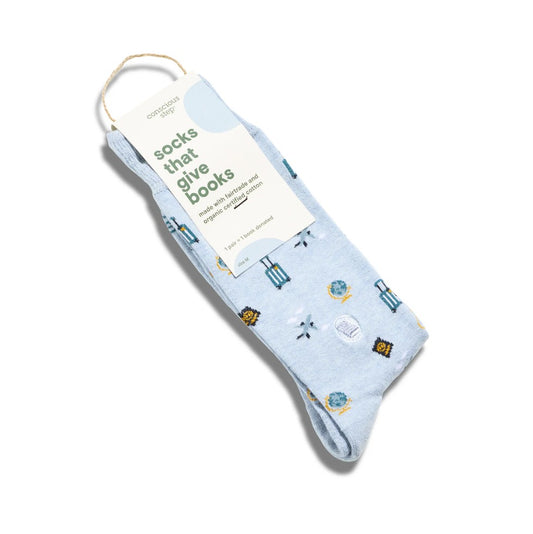 Socks that Give Books