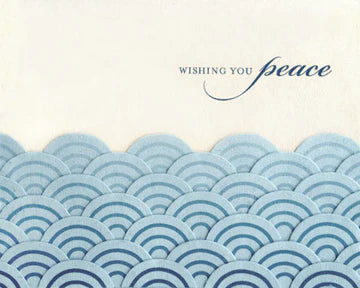 Peaceful Waves Card