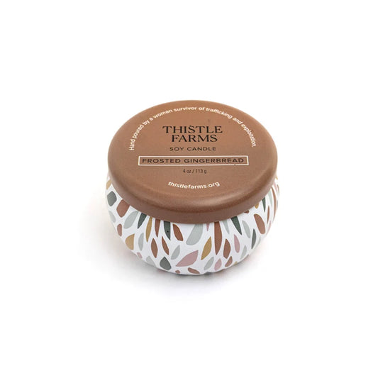 Mini Frosted Gingerbread Soy Candle