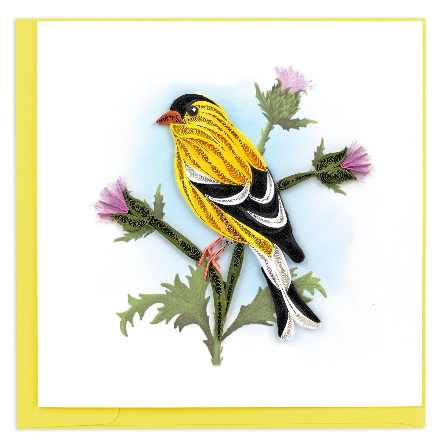 Quilled American Goldfinch Card