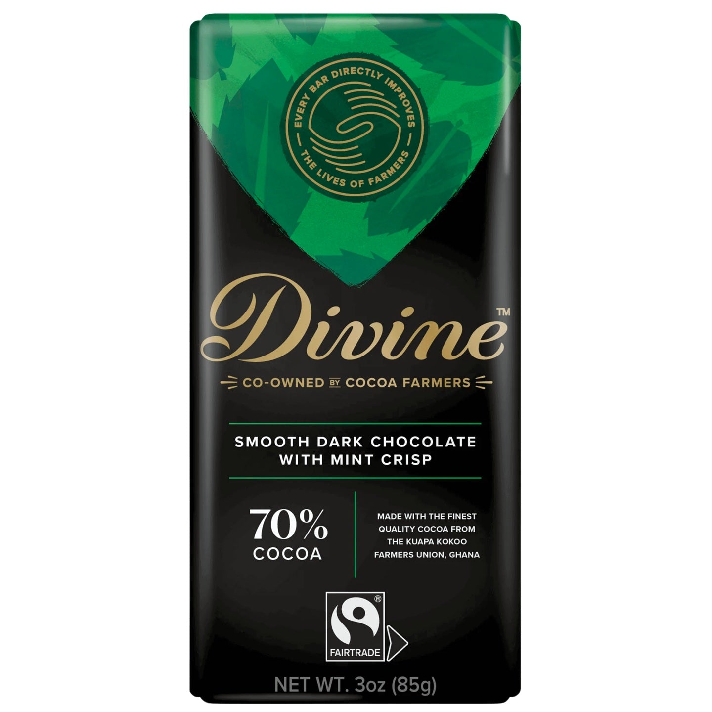 Dark Chocolate Mint Bar