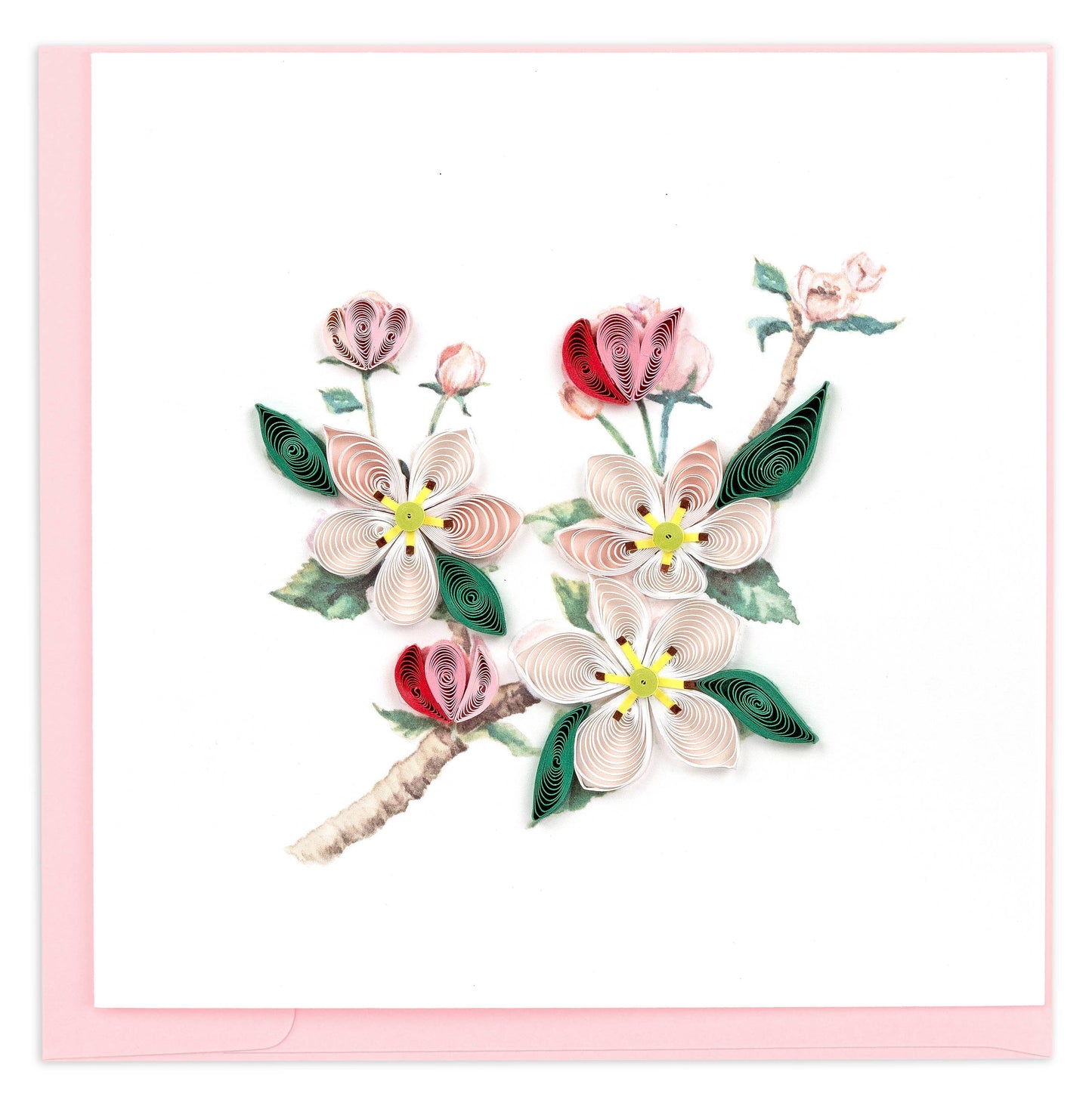 Quilled Apple Blossoms Card