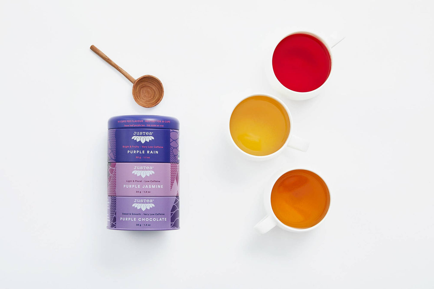 Purple Tea Trio Tin & Spoon